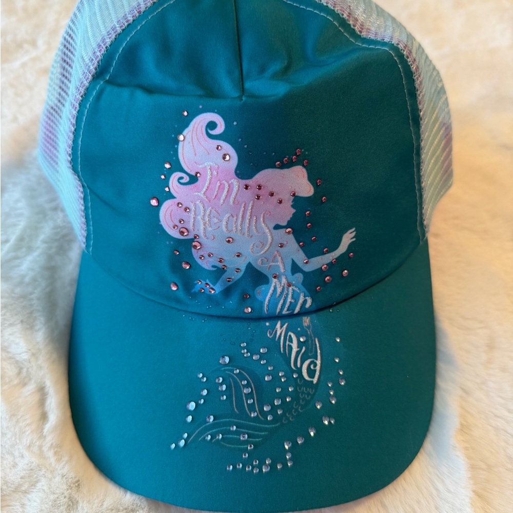Disney Teal Mermaid hat